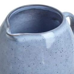 Habitat Evora Stoneware Jug - Blue -Habitat 9372681 R Z002A