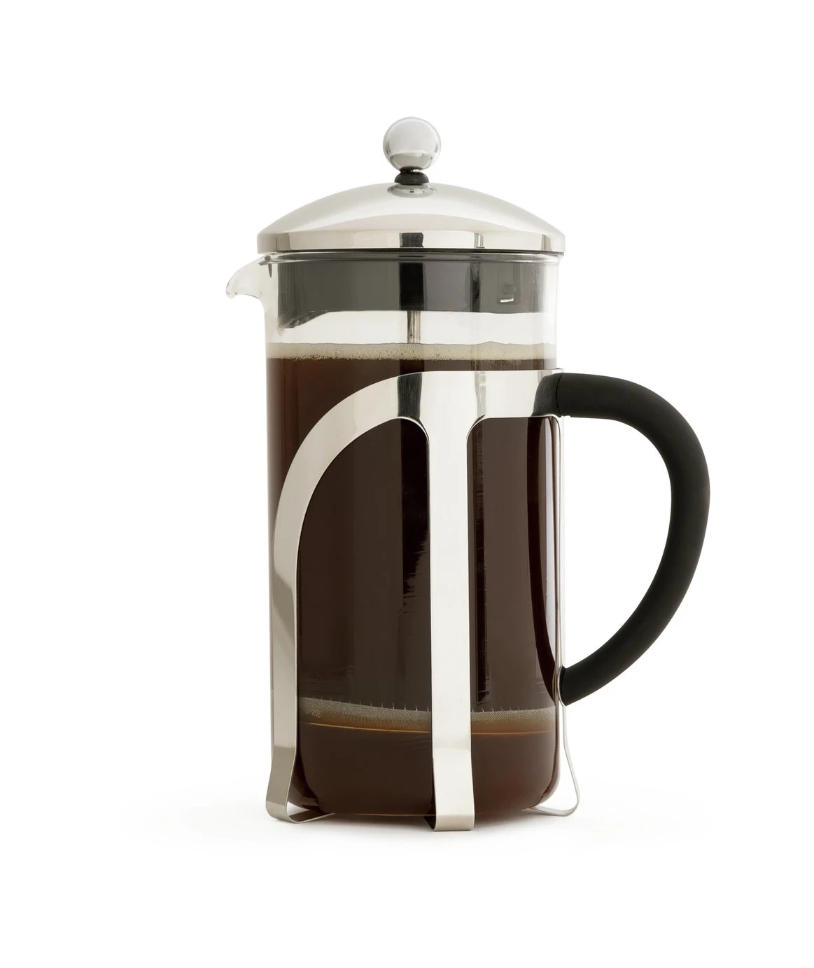 Habitat 8 Cup Cafetiere - Chrome 2 Habitat 8 Cup Cafetiere - Chrome - Image 2