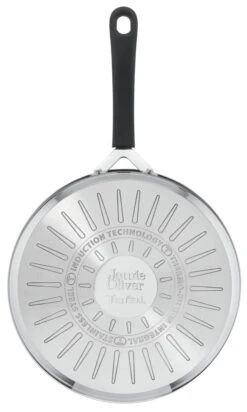 Tefal Jamie Oliver 25cm Non Stick Stainless Steel Saute Pan -Habitat 9409217 R Z006A