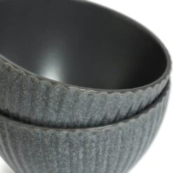 Habitat 12 Piece Stoneware Felicity Dinner Set - Blue -Habitat 9410251 R Z004A