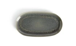 Habitat Evora Stoneware Serving Platter - Green -Habitat 9437605 R Z004A