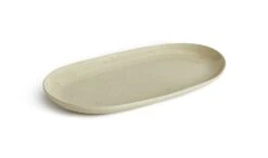 Habitat Evora Stoneware Serving Platter - Natural -Habitat 9438161 R Z003A