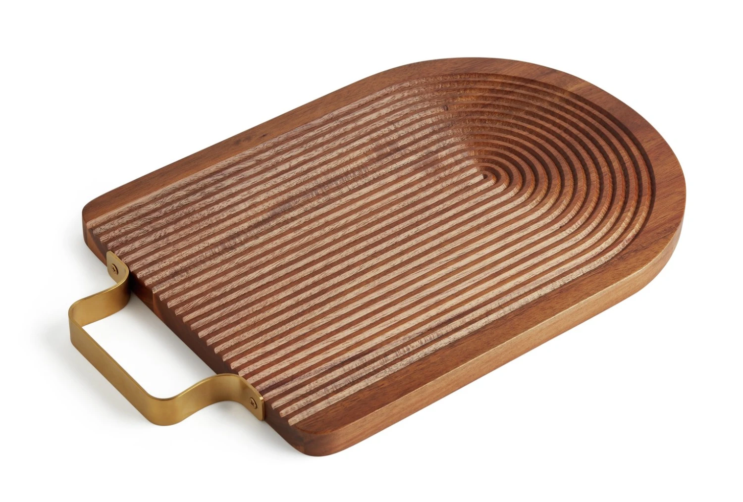 Habitat Acacia Groove Chopping Board 3 Habitat Acacia Groove Chopping Board - Image 3