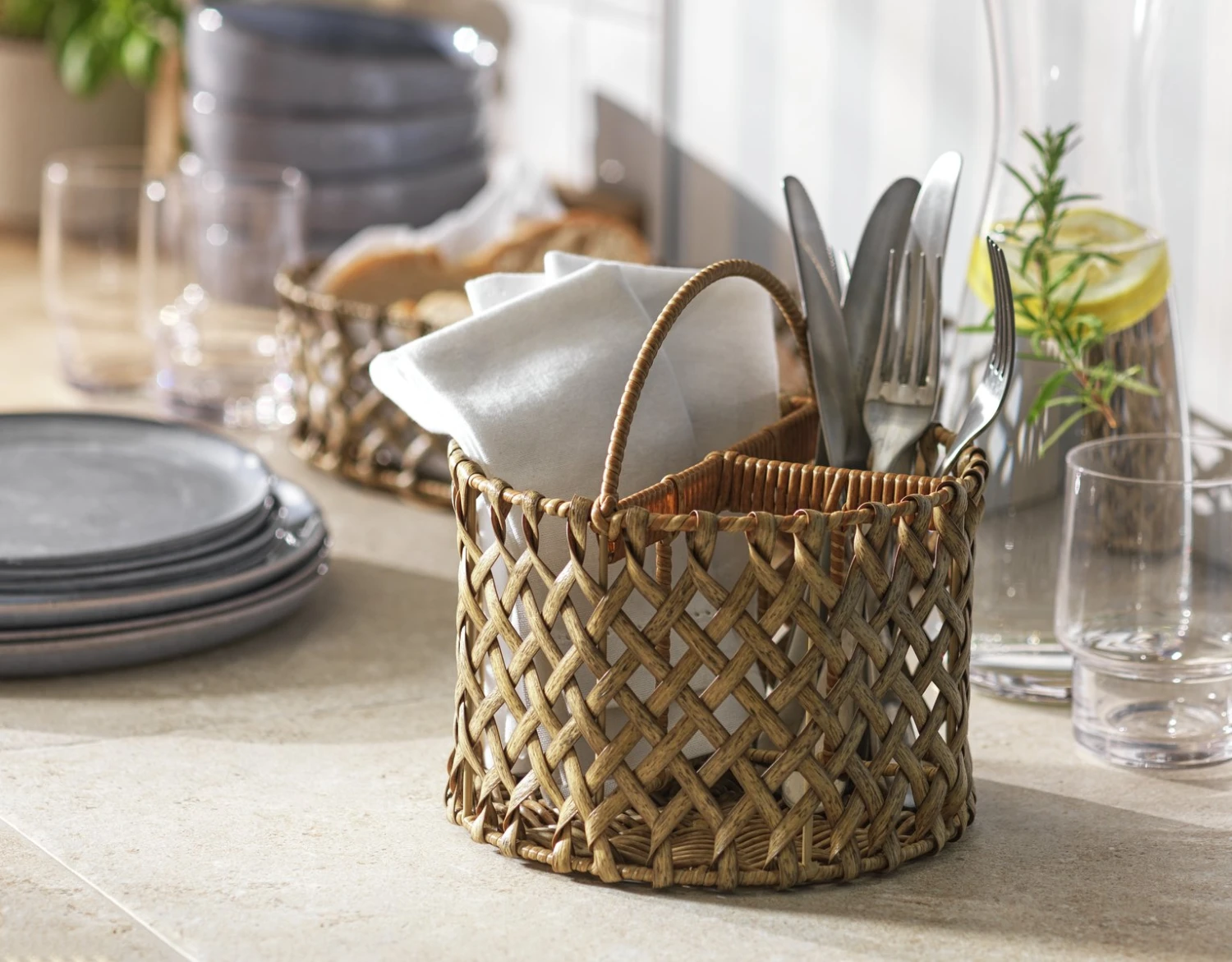 Habitat Woven Caddy 2 Habitat Woven Caddy - Image 2