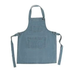 Habitat Mediterranean Denim Apron - Blue -Habitat 9512489 R Z002A