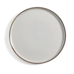 Habitat Speckle 4 Piece Stoneware Dinner Plate - Grey -Habitat 9529575 R Z004A