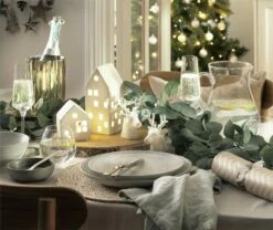 Habitat Textured Ripple 12 Piece Dinner Set - Chalk -Habitat 9529764 R Z002C