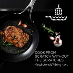 Circulon S Series 30cm Stainless Steel Saute Pan -Habitat 9533736 R Z004A