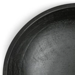Habitat Mango Wood Serve Bowl - Black 12 Habitat Mango Wood Serve Bowl - Black -Habitat 9544062 R Z006A