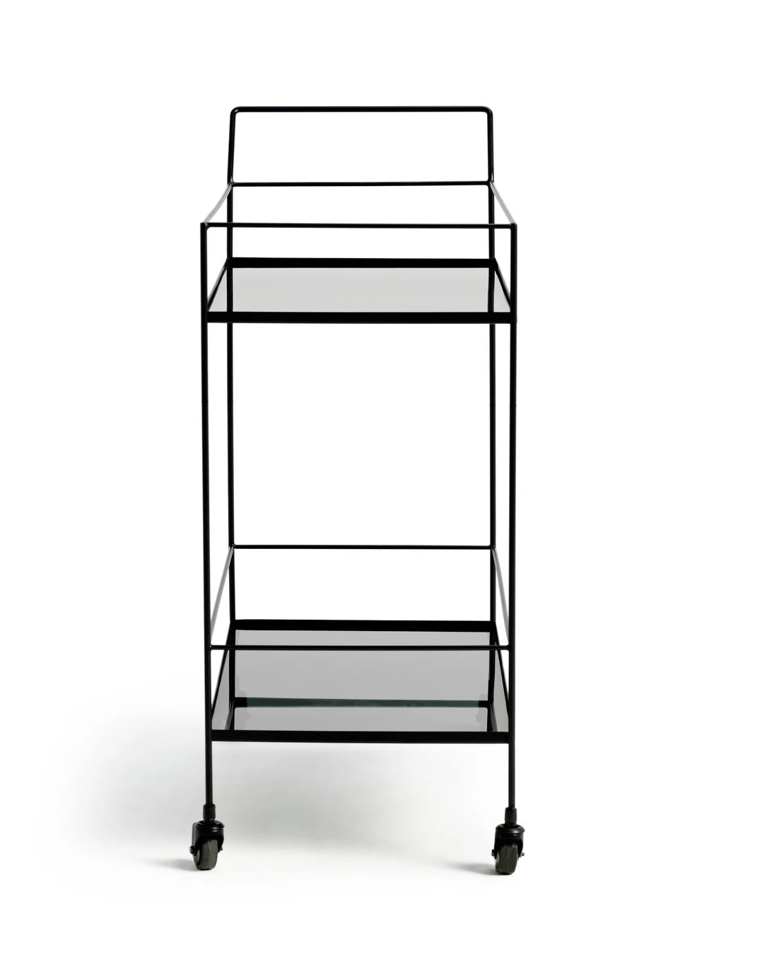 Habitat Monroe Drinks Trolley - Black 4 Habitat Monroe Drinks Trolley - Black - Image 4