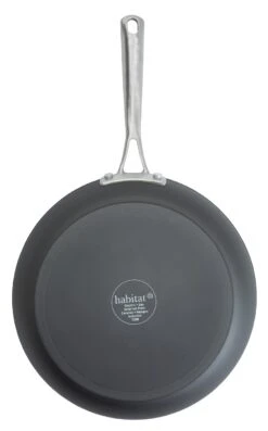 Habitat 30cm Hard Anodised Aluminium Frying Pan 8 Habitat 30cm Hard Anodised Aluminium Frying Pan -Habitat 9553280 R Z004A