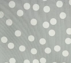 Habitat Spot Wipe Clean Tablecloth - Grey And White -Habitat 9566710 R Z003A