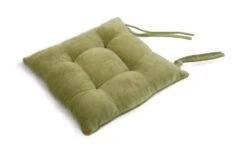 Habitat Citrine Pack Of 2 Seat Cushions - Olive Green 5 Habitat Citrine Pack Of 2 Seat Cushions - Olive Green -Habitat 9572508 R Z002A