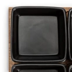 Habitat Stoneware Multiserve - Black -Habitat 9585832 R Z006A