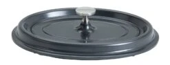 Habitat 4.2LT Cast Aluminium Casserole Dish - Black 8 Habitat 4.2LT Cast Aluminium Casserole Dish - Black -Habitat 9588994 R Z003A