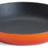 Habitat 20cm Round Cast Iron Oven Dish - Orange