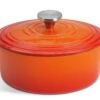 Habitat 2.4Litre Oval Cast Iron Casserole Dish - Orange