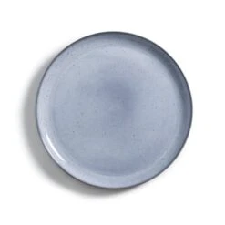 Habitat Evora 4 Piece Stoneware Dinner Plate - Blue 7 Habitat Evora 4 Piece Stoneware Dinner Plate - Blue -Habitat 9611043 R Z004A