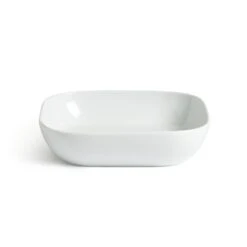 Habitat Riko Square 4 Piece Pasta Bowls - White -Habitat 9615678 R Z004A