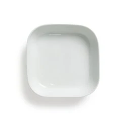 Habitat Riko Square 4 Piece Pasta Bowls - White -Habitat 9615678 R Z005A
