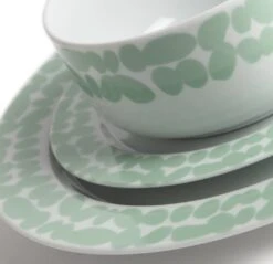 Habitat Scandi Decal 12 Piece Porcelain Dinner Set 13 Habitat Scandi Decal 12 Piece Porcelain Dinner Set -Habitat 9634721 R Z005A